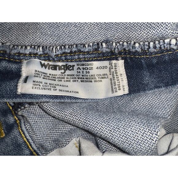 Wrangler George Strait collection men’s blue jeans - Picture 10 of 10